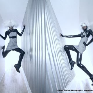 Editorial Photography featuring Mondo Guerra and his fashions